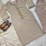 "Aarvi" Designer Faux Georgette Suit Set