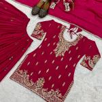 Zahira Luxe Sharara Set – Designer Party Wear Ensemble