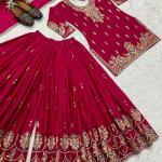 Zahira Luxe Sharara Set – Designer Party Wear Ensemble