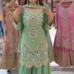 Designer Party Wear Sharara Set