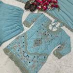 Designer Party Wear Sharara Set