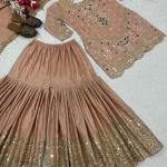 Designer Party Wear Sharara Set