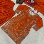RoyalGleam Designer Party Wear Sharara Set – MD-3049