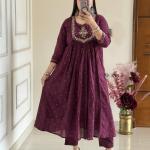 Blended Charm Pure Cotton Suit Set – 3-Piece Collection