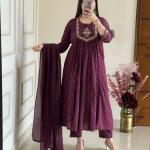 Blended Charm Pure Cotton Suit Set – 3-Piece Collection