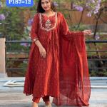 Blended Charm Pure Cotton Suit Set – 3-Piece Collection