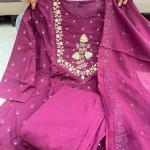 Blended Charm Pure Cotton Suit Set – 3-Piece Collection