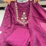 Blended Charm Pure Cotton Suit Set – 3-Piece Collection