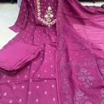 Blended Charm Pure Cotton Suit Set – 3-Piece Collection