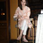 Alia Bhatt Edition Baby Pink Embroidered Kurti Set
