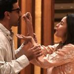 Alia Bhatt Edition Baby Pink Embroidered Kurti Set