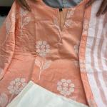 Alia Bhatt Edition Baby Pink Embroidered Kurti Set