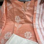Alia Bhatt Edition Baby Pink Embroidered Kurti Set