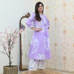 Angana Floral Cord Set 🌺🌹 — Kurti & Pant Co-ord Set