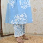 Angana Floral Cord Set 🌺🌹 — Kurti & Pant Co-ord Set