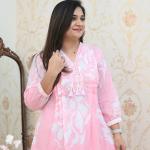 Angana Floral Cord Set 🌺🌹 — Kurti & Pant Co-ord Set