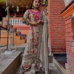 🌟 New Arrivals: Noori Anarkali Plaza Set