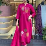 🧡 Cotton Festival – MAL Cotton Kurti Pant Dupatta Set ⛈️