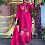 🧡 Cotton Festival – MAL Cotton Kurti Pant Dupatta Set ⛈️
