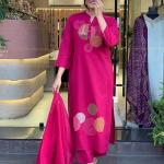 🧡 Cotton Festival – MAL Cotton Kurti Pant Dupatta Set ⛈️