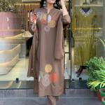 🧡 Cotton Festival – MAL Cotton Kurti Pant Dupatta Set ⛈️