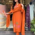 🧡 Cotton Festival – MAL Cotton Kurti Pant Dupatta Set ⛈️