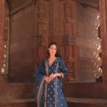 ✨ Mahek Black Chanderi Embroidered Kurta & Sharara Set with Organza Dupatta – Festive Edition ✨