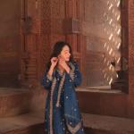 ✨ Mahek Black Chanderi Embroidered Kurta & Sharara Set with Organza Dupatta – Festive Edition ✨