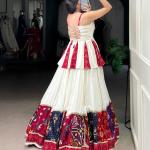 Rayon Lehenga Set – Bandhej & Multi Patchwork Edition