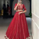 Bandhej Chiffon Lehenga Set – Navratri 2025 Collection