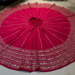 Chandrakala Roman Silk Chaniya Choli – Heavy Border Edition