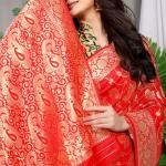 Paithani – Swagatam Silk | Kanchipuram Pure Silk Handloom Saree with Pure Gold Zari