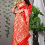 Paithani – Swagatam Silk | Kanchipuram Pure Silk Handloom Saree with Pure Gold Zari