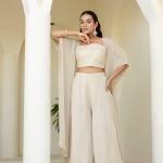 Glow Georgette Gotta Patti 3-Piece Ready-to-Wear Set