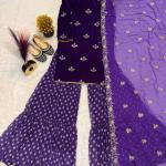 Velvet Opulence Designer Party Wear Set