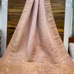 “Policona Dola Tissue Satin Saree – Pure Banarasi Jari Weaving Silk Collection”