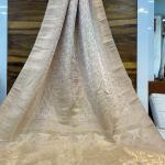 “Policona Dola Tissue Satin Saree – Pure Banarasi Jari Weaving Silk Collection”