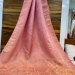 “Policona Dola Tissue Satin Saree – Pure Banarasi Jari Weaving Silk Collection”