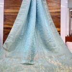 “Policona Dola Tissue Satin Saree – Pure Banarasi Jari Weaving Silk Collection”