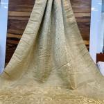 “Policona Dola Tissue Satin Saree – Pure Banarasi Jari Weaving Silk Collection”