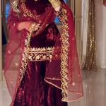 Velvet Majesty Designer Party Wear Set