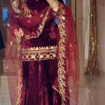 Velvet Majesty Designer Party Wear Set