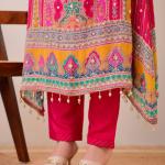 Pink Shanti Anarkali Round Set – Timeless Tradition Edition