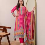 Pink Shanti Anarkali Round Set – Timeless Tradition Edition
