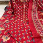 Pure Mul Cotton Kurti Pant Dupatta Set – Lightweight 3 Piece Ethnic Wear for Women