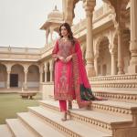 Premium Russian Silk Kurti Set with Aari & Hand Work – 3 Piece Festive & Wedding Wear Suit