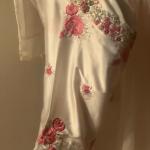 Designer Party Wear Japan Satin Top with Farshi Salwar & Organza Dupatta