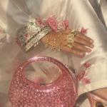 Designer Party Wear Japan Satin Top with Farshi Salwar & Organza Dupatta