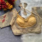 Chandan Cosmos Silk Heavy Embroidered Blouse