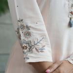 Premium Muslin Cotton Long Kurti Pant Set with Embroidered Dupatta